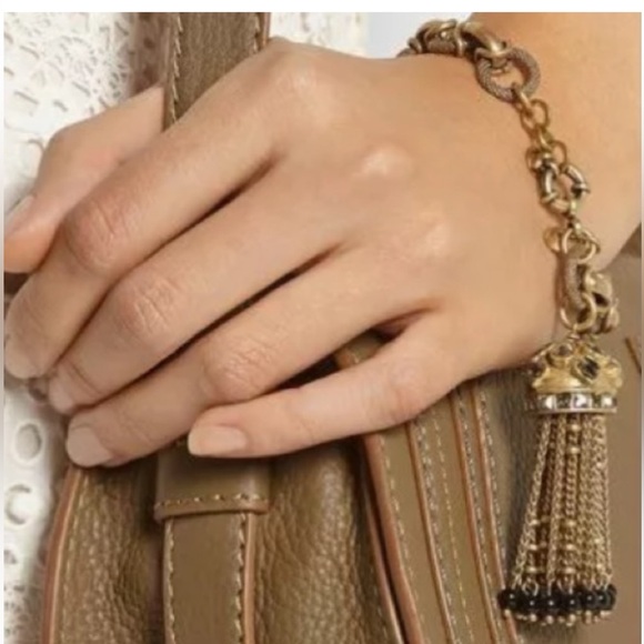 J. Crew vintage Tassels antique looking bracelet - Picture 3 of 11